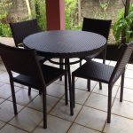 dinning set black